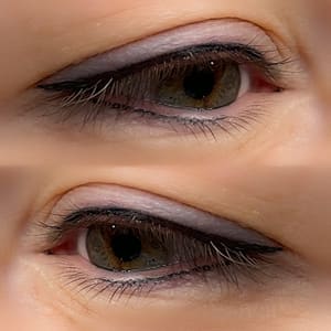 Eyeliner Tattoo result by BF Permanent in Lemont, IL