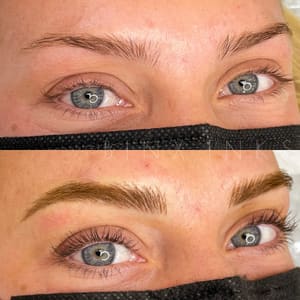Eyeliner Tattoo result by Binx Inks in San Diego, CA