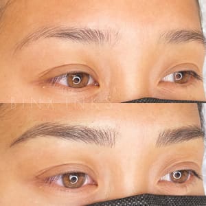 Eyeliner Tattoo result by Binx Inks in San Diego, CA