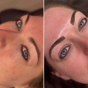 Eyeliner Tattoo result by Birdie’s Brow Studio in Seymour, IN