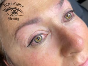 Eyeliner Tattoo result by Black Clover Beauty in Rancho Cucamonga, CA