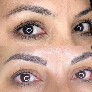 Eyeliner Tattoo result by Black Sheep Brow Studio in San Diego, CA