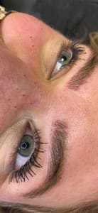 Eyeliner Tattoo result by Blade and Shade By Kim Mihalap in Virginia Beach, VA