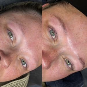 Eyeliner Tattoo result by Bladed Beauty in Rochester, NY