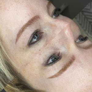 Eyeliner Tattoo result by Bladed Brow in Greer, SC