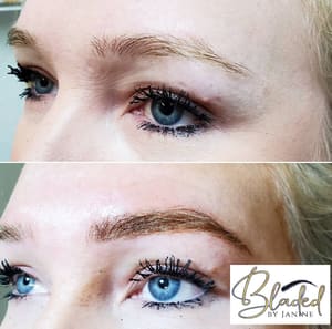 Eyeliner Tattoo result by Bladed by Janine in West Sacramento, CA
