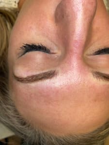 Eyeliner Tattoo result by Bladed Inc. in Zionsville, IN