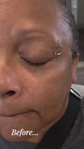 Eyeliner Tattoo result by Bling Bling Microblading & Permanent Makeup in Plano, TX