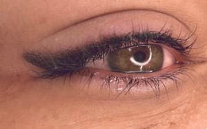 Eyeliner Tattoo result by Bliss Aesthetics Studio in Wilmington, NC