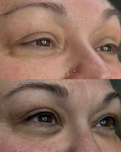 Eyeliner Tattoo result by Bloodroot Beauty in Oklahoma City, OK