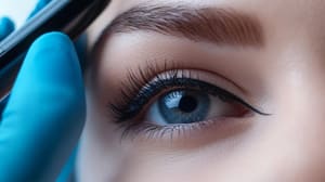 Eyeliner Tattoo result by Bloom Studio - Makeup, Lips & Brows Microblading in Tiverton, RI