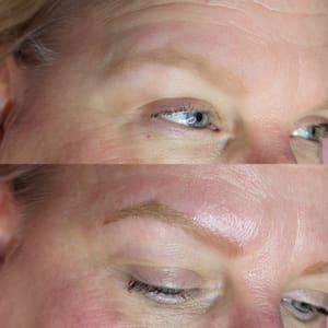 Eyeliner Tattoo result by Blue Moon Beauty & Brow Bar @ The Golden Hour in Berkley, MI