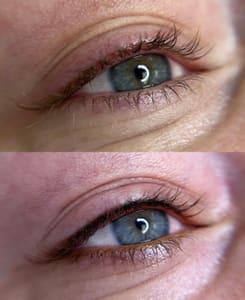 Eyeliner Tattoo result by Blush & Bashful Aesthetics in Oklahoma City, OK