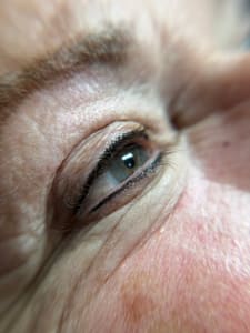 Eyeliner Tattoo result by Blush & Ink Permanent Makeup in Key West, FL