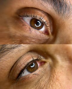 Eyeliner Tattoo result by Blushed Studios in Lindenhurst, NY