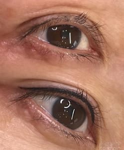Eyeliner Tattoo result by Body and Brows by Ana in Yardley, PA