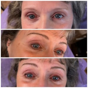 Eyeliner Tattoo result by Body of Courage LLC in Elkin, NC
