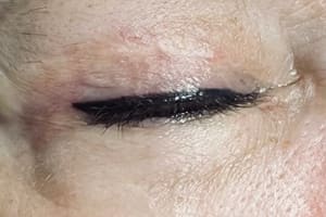 Eyeliner Tattoo result by BODY PMU & Camouflage Makeup, LLC in Saginaw, MI