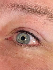 Eyeliner Tattoo result by Boho Beauty & Brows in Ogden, UT