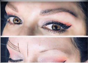 Eyeliner Tattoo result by BOHO BROWS Microblading in Wilkes Barre, PA