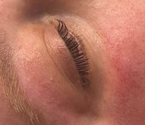 Eyeliner Tattoo result by Bombshell Aesthetics and Tanning in Alexandria, LA