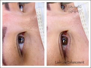 Eyeliner Tattoo result by Bombshell In A Day in St Albans, WV