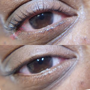 Eyeliner Tattoo result by Bossy Brows in Bala Cynwyd, PA