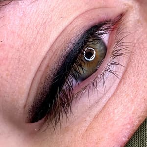 Eyeliner Tattoo result by Boujee Brows in Brenham, TX