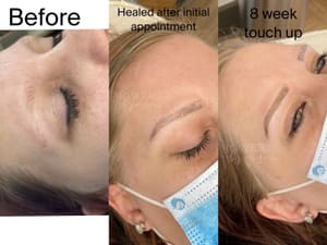Eyeliner Tattoo result by Bower's Brows in Shamokin, PA