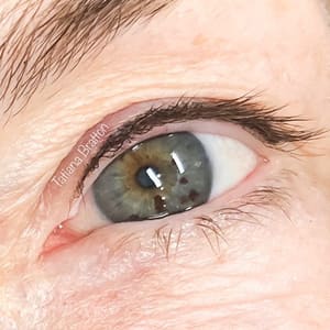 Eyeliner Tattoo result by Bratton Permanent Makeup, LLC in Sarasota, FL