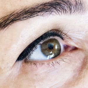 Eyeliner Tattoo result by Bratton Permanent Makeup, LLC in Sarasota, FL