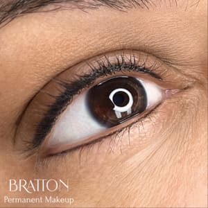 Eyeliner Tattoo result by Bratton Permanent Makeup, LLC in Sarasota, FL