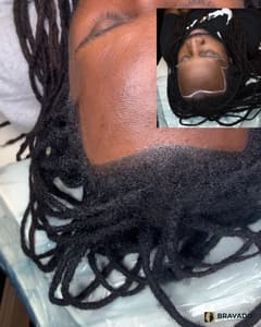 Eyeliner Tattoo result by Bravado Scalp MicroPigmentation in Daytona Beach, FL