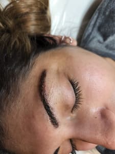 Eyeliner Tattoo result by Brendas Brows, Hair & Lash Studio in San Antonio, TX