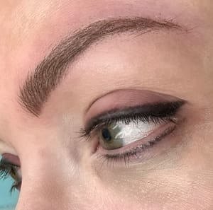 Eyeliner Tattoo result by Bridge Aveda Salon_Microblading and Permanent Cosmetics in Chattanooga, TN