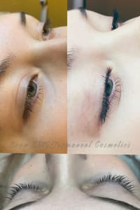 Eyeliner Tattoo result by Bridge Aveda Salon_Microblading and Permanent Cosmetics in Chattanooga, TN