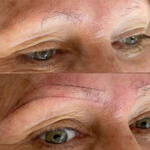 Eyeliner Tattoo result by Brow and Lashes Hub in Valley Village, CA