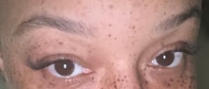 Eyeliner Tattoo result by Brow art 23 Security Mall(Eyebrow Threading) in Baltimore, MD