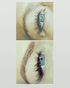 Eyeliner Tattoo result by Brow & Blade in Flower Mound, TX
