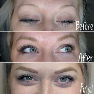 Eyeliner Tattoo result by Brow Bliss By Nicole in Greenwood, IN