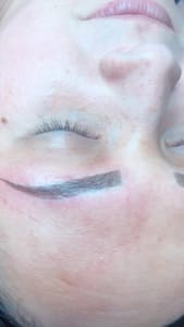 Eyeliner Tattoo result by Brow Bomb in San Rafael, CA