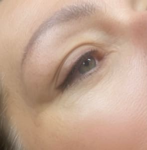 Eyeliner Tattoo result by Brow Botanical in Midland, TX