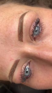 Eyeliner Tattoo result by Brow Design Microblading by Kim in Thibodaux, LA