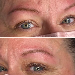 Eyeliner Tattoo result by Brow Esthetics in Bainbridge Island, WA
