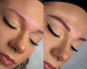 Eyeliner Tattoo result by Brow Haus & Co. LLC in Evansville, IN