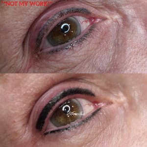 Eyeliner Tattoo result by BROW ink in Avon, IN