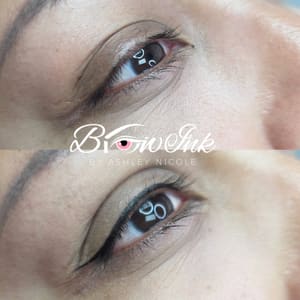 Eyeliner Tattoo result by BROW ink in Avon, IN