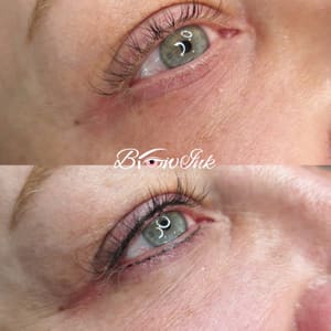 Eyeliner Tattoo result by BROW ink in Avon, IN