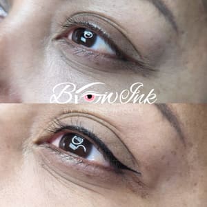 Eyeliner Tattoo result by BROW ink in Avon, IN