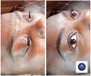 Eyeliner Tattoo result by Brow Microblading & Permanent Make-Up by Jenny Lynn, RN, BSN, CMS in Omaha, NE